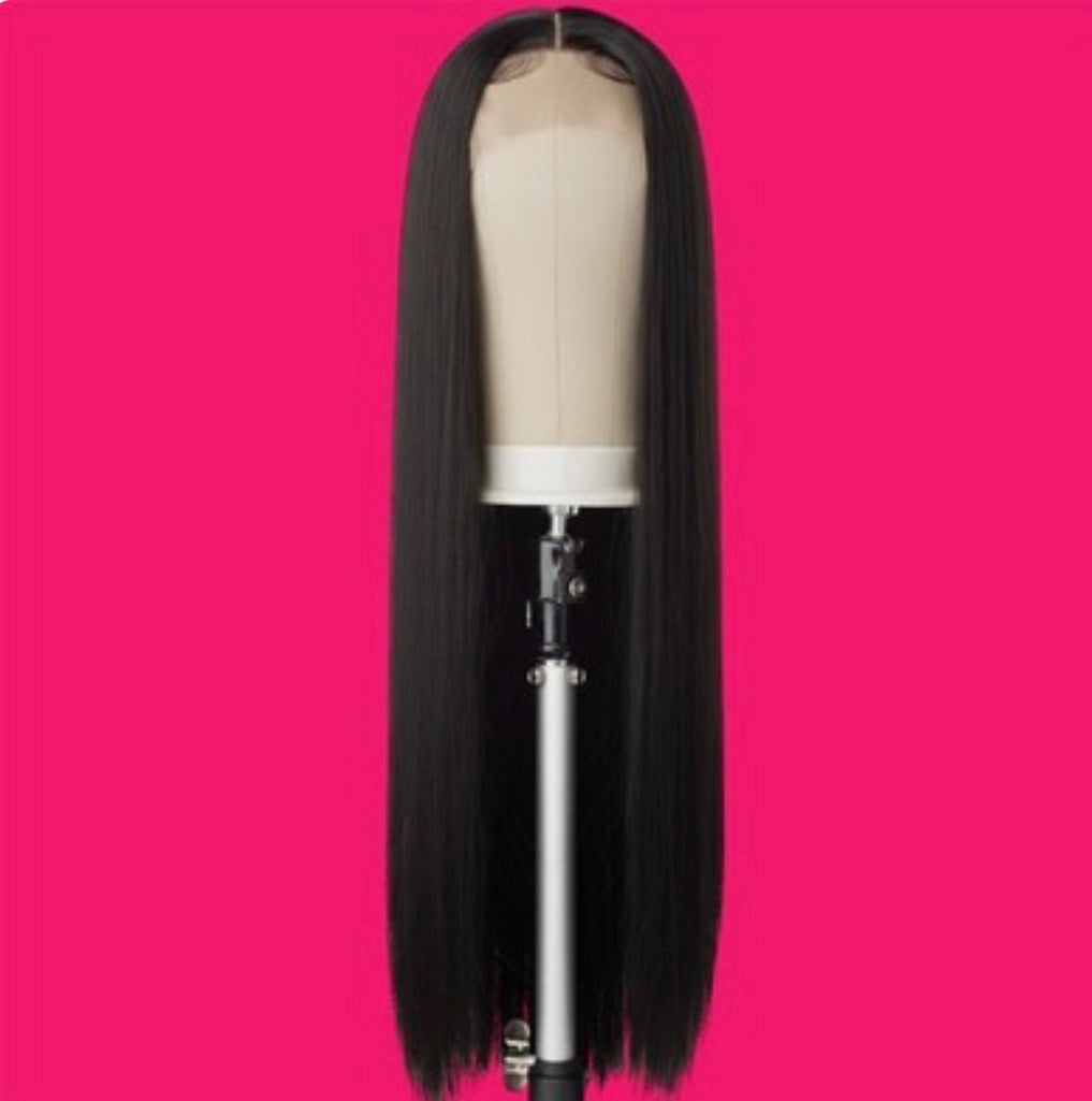 SENSATIONNEL Butta Lace Wig - HUMAN HAIR BLEND HD LACE Long Pre Plucked 28 inches