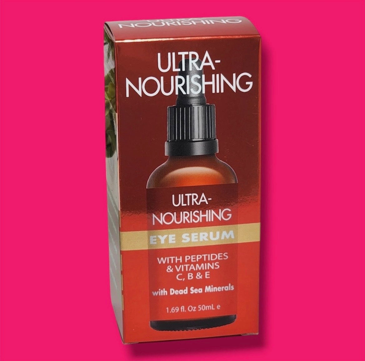Ultra Nourishing Eye Serum Peptides, Vitamins w/ Dead Sea Minerals 1.69 fl oz