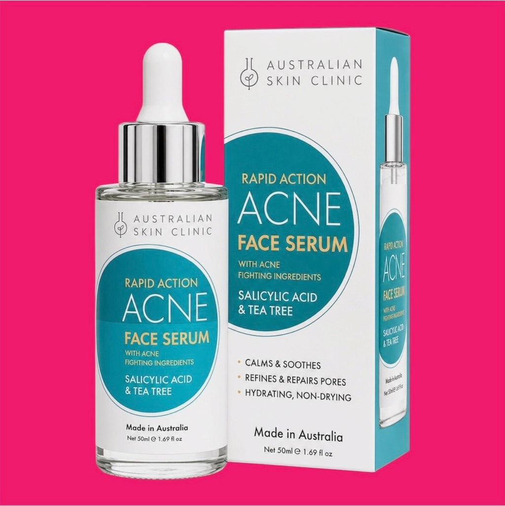 Australian Skin Rapid Action Acne Face Serum w/ Salicylic Acid & Tea Tree 1.69oz