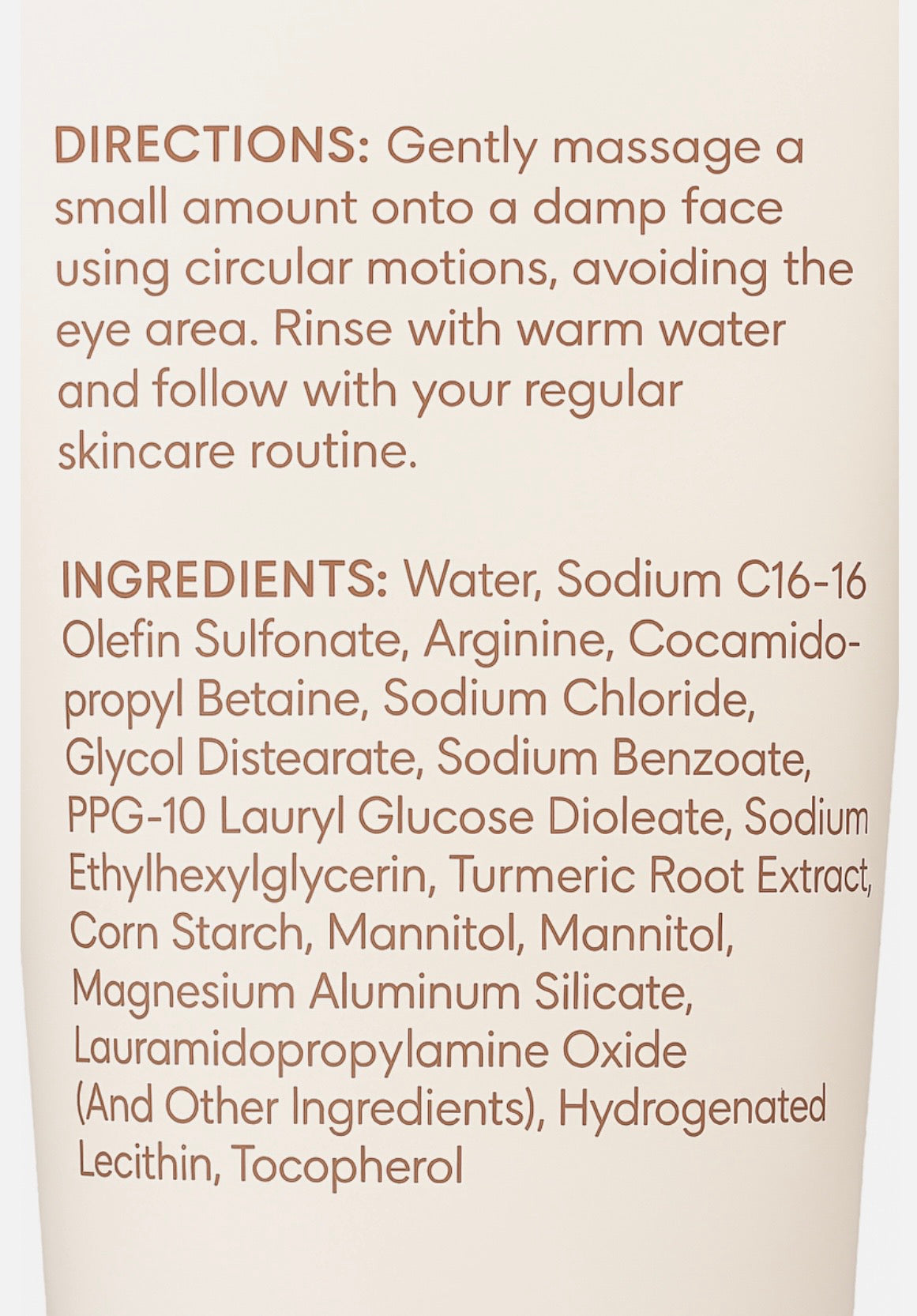 Skin Aesthetics Advanced Brightening Face Scrub Vitamin C Turmeric 6.76 fl oz