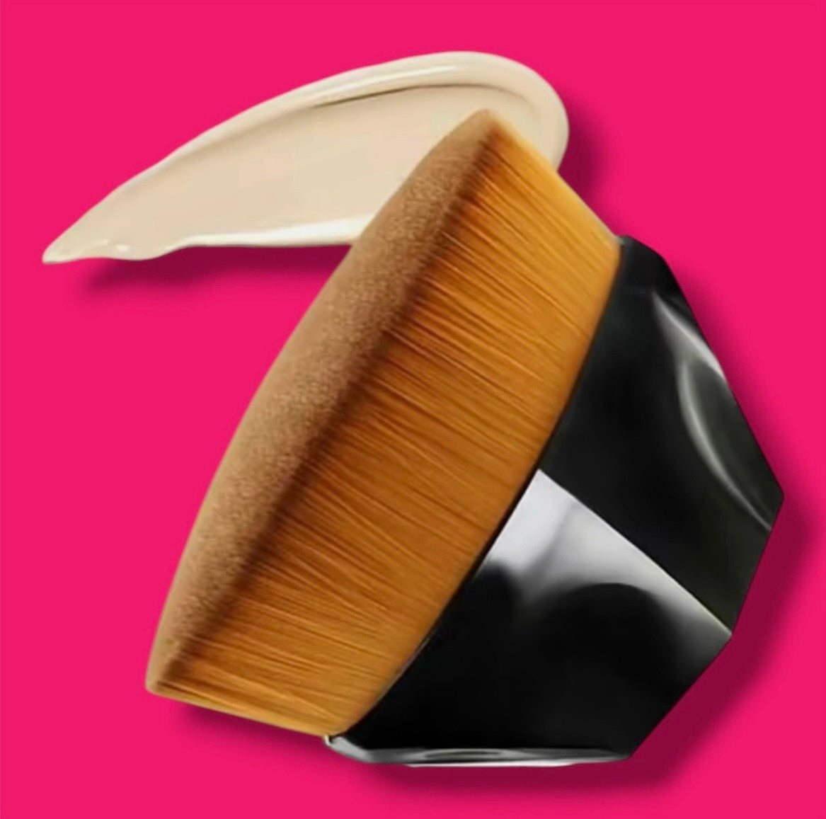 Foundation Makeup Brush Kabuki Face Flawless Powder Liquid Cosmetics with Case
