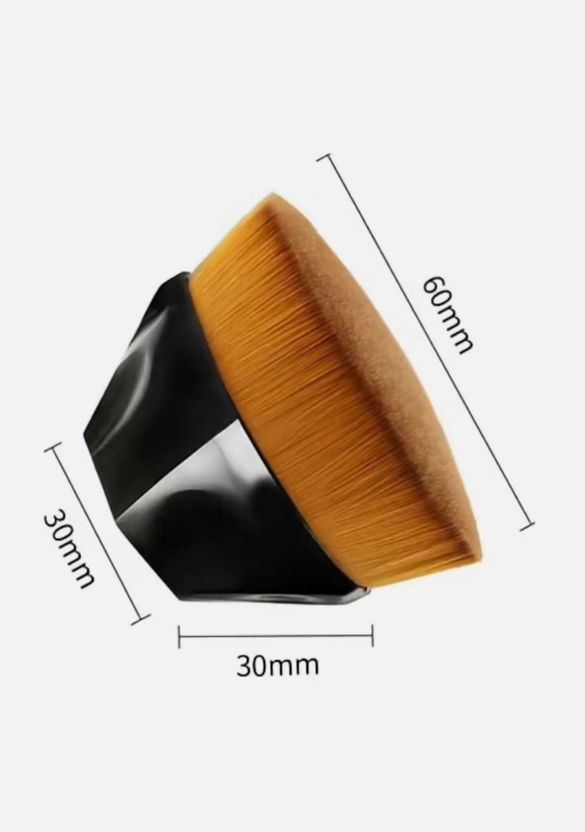 Foundation Makeup Brush Kabuki Face Flawless Powder Liquid Cosmetics with Case