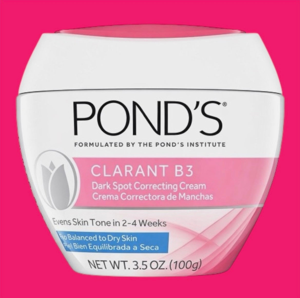 PONDS Clarant B3 Dark Spot Correcting Cream Smoother Skin - 3.5 Oz