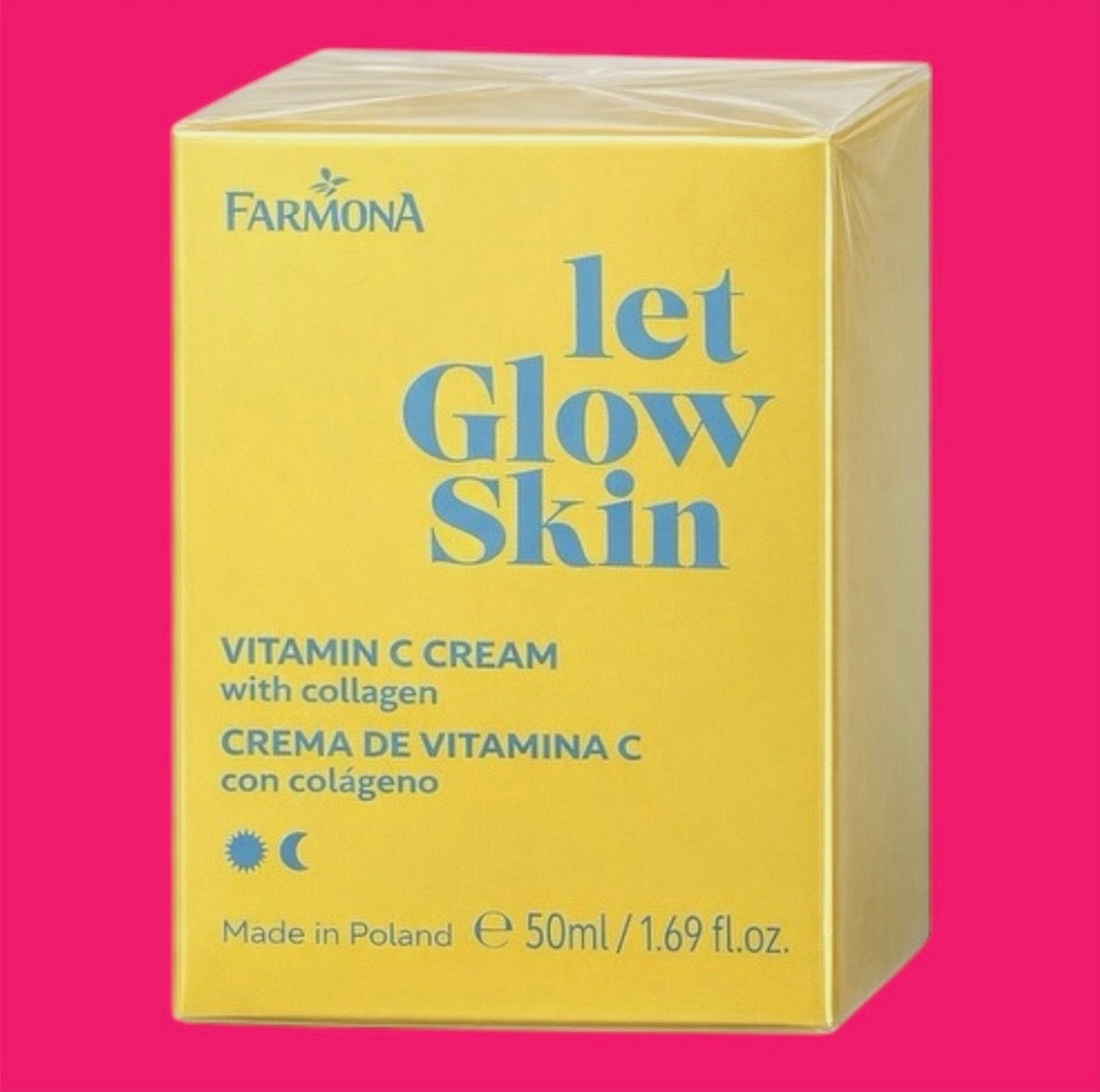 Farmona Let Glow Skin Vitamin C Glow Cream with Collagen & Elastin 1.69 fl oz