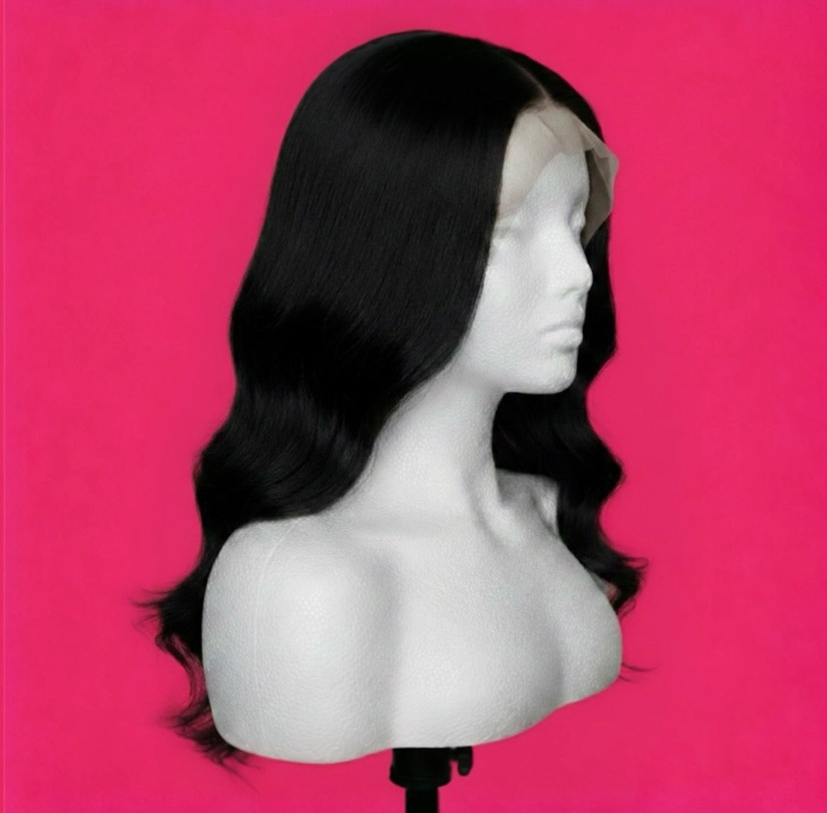 20 Inch Front Wig Lace Women's Wavy Long Fluffy Natural Look Hair “FASHION WIG”
