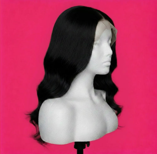20 Inch Front Wig Lace Women's Wavy Long Fluffy Natural Look Hair “FASHION WIG”