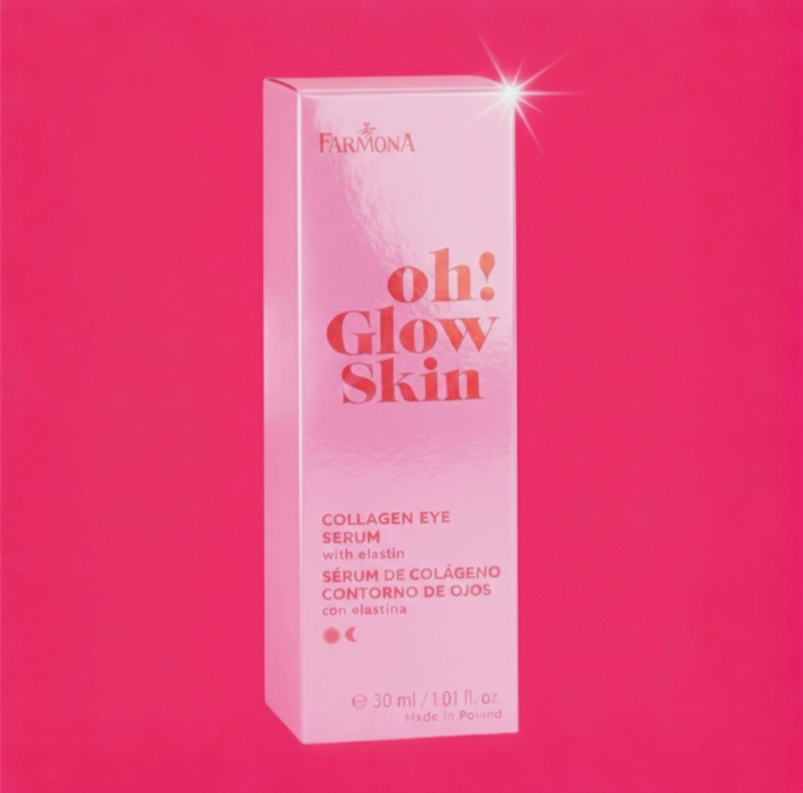 Farmona OhGlowSkin! Collagen Eye Serum With Elastin - 1.01 fl oz