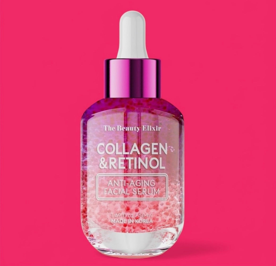TheBeautyElixir Collagen & Retinol (ANTI-AGING FACIAL SERUM) 1.69 fl oz