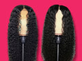26 Inch Front Wig Lace Women's Brazilian Long Curly Wavy Hair Wig
