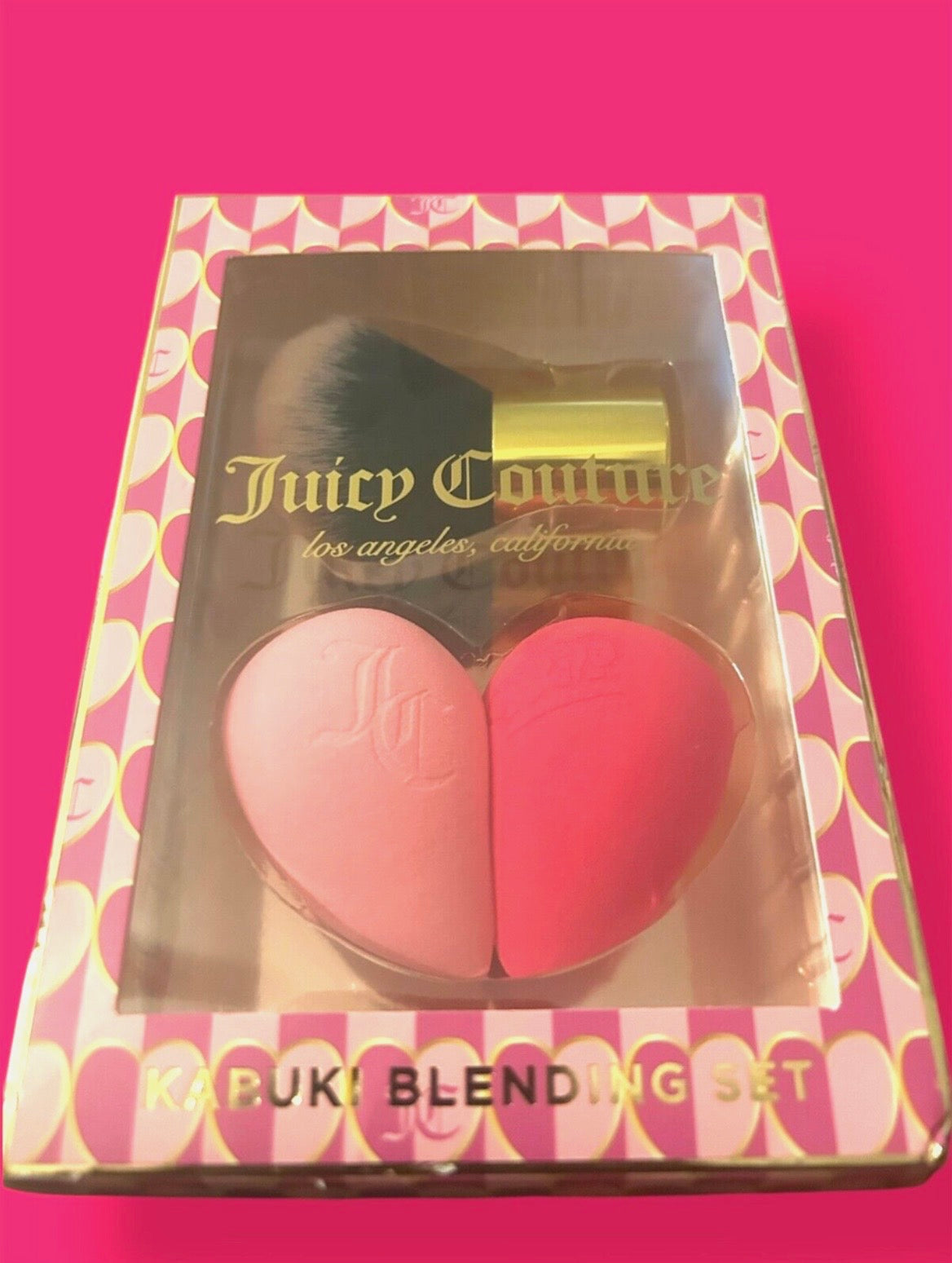 JUICY COUTURE Kabuki Blending Set, Foundation Brush & Foundation Blenders