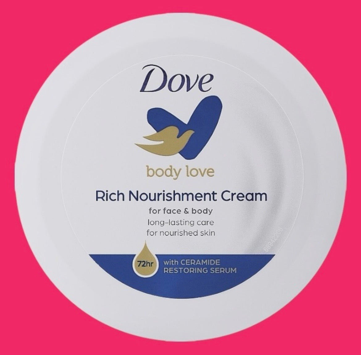 Dove Body Love Rich Nourishment Moisturizing Cream 2.53oz
